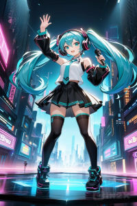Kayou | H-Hatsune M-Miku Anime Jigsaw Puzzles 500/1000/1200/2000PCS Wall Decor for Living Room Bedroom Perfect Gift No Frame