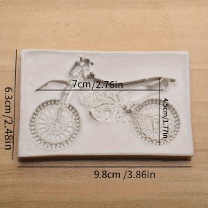 1 Khuôn Silicon Làm Mô Hình Xe Máy Để Tự Làm Đồ Trang Trí Xe Hơi Đất Sét Thơm & Thủ Công Mỹ Nghệ Chủ Đề Địa Hình Một Cỡ Phù Hợp Với Tất Cả Dụng Cụ Làm Đồ Thủ Công Bằng Nhựa Resin