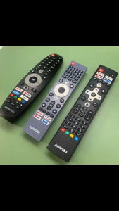 Điều khiển tivi Asanzo giọng nói chính hãng remote tv asanzo - Hàng mới 100%