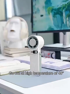 Jiditech Ultra Turbo Fan Mini Cooling Fan Handheld Fan Strong Wind 199 Gear 10000mAh High Speed Fan