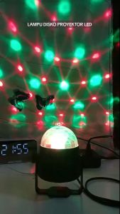 COD TaffLED Lampu Proyektor Disco LED RGB 240V 6W with Remote Control - CY-LV-RG / Lampu led proyektor disko langit kamar tidur rumah estetik terbaik terbaru terlaris desain unik elegan rekomended bagus kokoh awet tren terbagus paling di cari viral