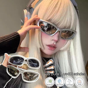 Y2K Sunglasses Fashion Retro Hip Pop Punk Korean Style Cospaly UV400 Shades Eyewear Women Men Techno Futuristic Sunglasses