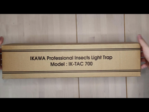 IKAWA PRO IK-TAC-700 Sticky UV Light Trap/Flying Insect Trap + 1PC GB (SYNERGETIC UV)