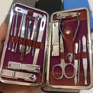 Bộ dụng cụ chăm sóc móng 12 món - Bộ dụng cụ cắt tỉa móng tay 12 chi tiết