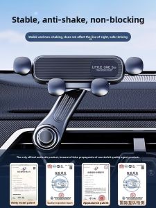 MONLEYTA | German Quality Gravity Navigation Car Vent Mount Phone Holder Rotatable Adjustment Modern Style Automobile Air Vent Clip