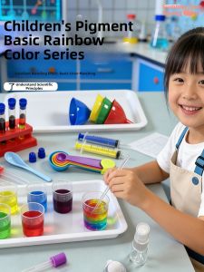 Educational Plastic Measuring Cups Droppers Syringes Teaching Aid