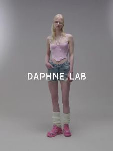 DAPHNE LAB | Giày Thể Thao Phong Cách Retro Đế Dày Tăng Chiều Cao