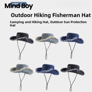 MIND BOY | Sun Protection Wide Brim Fisherman Hat