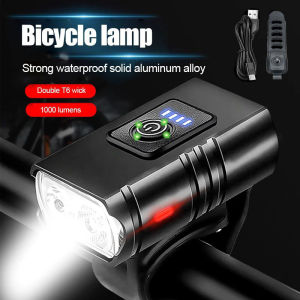 Front bicycle light usb without horn rechargeable bike lights waterproof cycling headlight powerful flashlight lamp mtb accessories bike light usb rechargeable t6 led bicycle lights 6 modes mtb flashlight bicycle headlight for cycling bicycle front lamp
