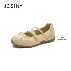 Josiny | Bow Detail Ballet-style Soft Sole Pumps