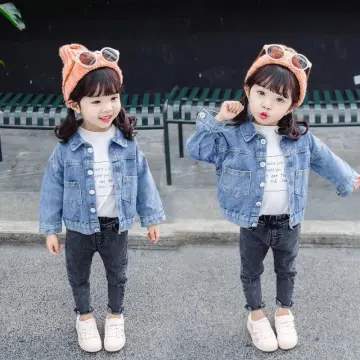 Jeans coat for kids online