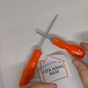 Bộ 2 cây tô Vít 2 đầu 3x90mm 4x110mm hiệu Kapusi tô vít nhỏ thông dụng tay cầm chống trượt2 đầu - Dụng Cụ Cầm Tay Nam