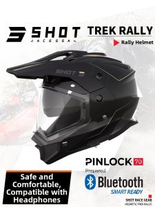 FOX | New Breathable Protective Rally Helmet