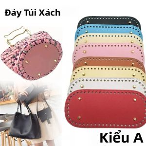 8 Màu Handmade Đáy Dài Webbing Cho Móc Túi-Hình Bầu Dục Hình Chữ Nhật Tròn DIY Dệt Kim Túi Căn Cứ Nhẹ Tổ Chức Các Bộ Phận