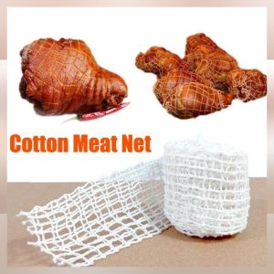 3 Meters Cotton Meat Net Ham Sausage Net Butchers String Sausage Roll Hot Dog Sausage Casing Packaging Tools Meat Cooking Tool
