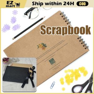 【Fast Shipping】 30 Sheets Scrapbook DIY Photo Album Book Valentines Gift Scrap Book Album Memory Photo Album Gift Souvenir Baby Book Photobook