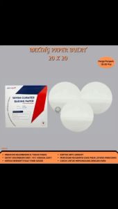 Basic Bake Bakery Paper 20x20 Kertas Panggang Bulat (Isi 20 Pcs-SRW20)