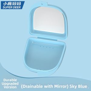 SUPER DEER | Cleaning Storage Box for Invisalign Retainers