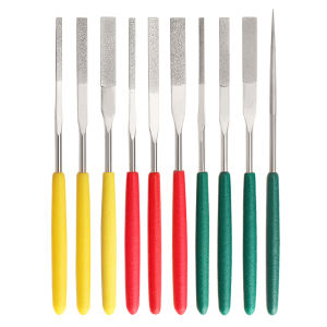 XINGONG | Ultra-Thin 400 Grit Flat Diamond Files for Mold Sanding