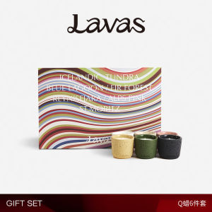 Lavas Q Candle Gift Box 6pcs Set Full Series Essential Oil Aromatherapy Candle Self-Flowing Luxury Home Fragrance