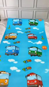 WALLPAPER DINDING 45 CM X 4 METER MOTIF ANAK KARAKTER BIS TAYO BISA BAYAR DITEMPAT