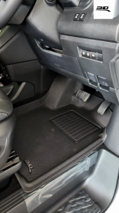 3D Mats พรมปูพื้นรถยนต์ TOYOTA MAJESTY VAN 9 SEATS  2024-Present  พรมกันลื่น พรมกันนํ้า พรมรถยนต์ เฉพาะคู่หน้า