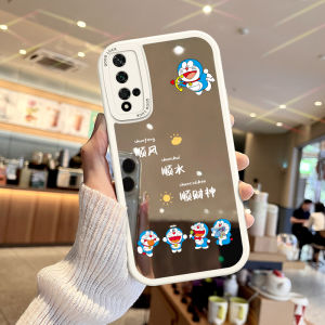 Huawei Honor 20 Phone Case Mirror Cartoon Cat Design Soft Silicone Protective Cover Female Fashion Brand V20 SE pro Anti-Fall