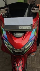 STIKER LAMPU DEPAN PCX 160 - STIKER LAMPU ALIS PCX 160 - SL PXN 01