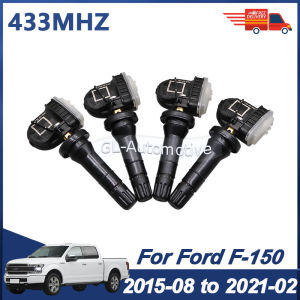 4PCS TPMS Sensor EV6T-1A180-CB Tire Pressure Monitoring Sensor For Ford F-150 2015-2021 EV6T-1A180-CD 433MHz