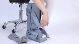 KCareU Adjustable Air Cam Walker Boot-Medical Orthopaedic Fracture Boot-Ankle Sprain Walker Brace-Universal Left/Right Foot
