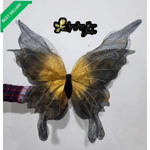 Bunga Giant Flower Bunga Hiasan Kain Organdi Model Kupu Kupu Dekorasi Pelaminan