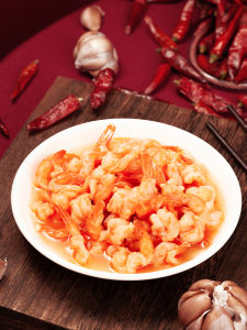 Spicy Snack Shrimp Tail Instant Ready to Eat Seafood Delicacy Satisfying Cravings Non-Fishery Speciality Product from Guizhou
