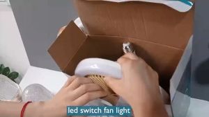 Hot Selling: 3 Speed Living Room Fan & Adjustable Ceiling Fan with Light