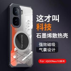 Iqooneo10 Pro+ Neo8 Neo7 Protective Cooling Soft Shell Case for Men Compatible with New Vivo Shell Neo9S Pro+ 5G