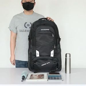 100L Men Tactical Backpack Waterproof Camping Hiking Climbing Travel Outdoor Backpack Mountaineering Bagpack