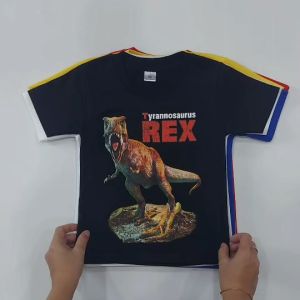 Paintmylove เสื้อยืดเด็ก งานสกรีนลาย ไนเสาร์ ผ้า cotton100%