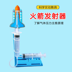 Bộ Mô Hình Tên Lửa Nổ Lên Bộ Thực Nghiệm Khoa Học Không Khí Bộ Đồ Chơi Giáo Dục Cho Học Sinh Tiểu Học Bộ Dụng Cụ Khoa Học Cho Trẻ Em