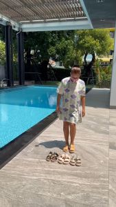 รองเท้าเเฟชั่นผู้หญิงเเบบเเตะสวมส้นปานกลางสำหรับผู้ใหญ่ No. 10-19 NE&NA Collection Shoes รองเท้าแตะผู้หญิง รองเท้าแตะส้นสูง รองเท้าแตะส้นปานกลาง รองเท้าบูทส้นสูง รองเท้าสเก็ต - Lazada