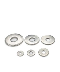 Set 10 cái M6-M12 Long đen phẳng vành rộng Din9021 inox304 M6-M12