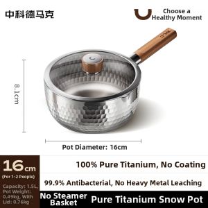 DUMIK | Multifunctional Titanium Coating Free Baby Cooking Pot