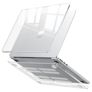Ốp Laptop Trong Suốt Có Nhũ Dành Cho MacBook Air 13.6 Inch - Tương Thích Với Các Mẫu Chip M5 M4 M3 M2 A3449 A3240 A3113 A2681 Mặt Bóng