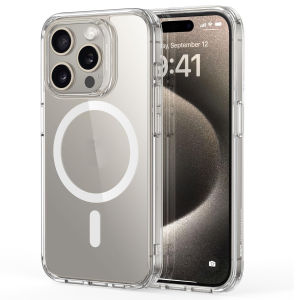 Ultra Thin TPU Case Designed for lPhone 16/Pro/Pro Max Anti-Yellowing All-Around Protection Clear Case with MagSafe for SmartPhone Series 15/14/13/12/11/X/8/7