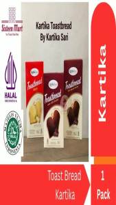Kartika Toast Bread Milk Compund Chocolate OR Creamy Butter (SG)