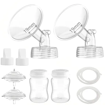 Pump Parts Compatible with Spectra S1/S2/9Plus Breastpump Full Set Replacement Parts for Spectra Not Original Accessories
