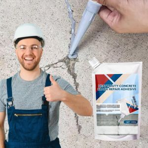 Grouting Adhesive Heavy-Duty Concrete Floor Crack Repair Adhesive Filling Liquid Grouting For Repairing Road Potholes