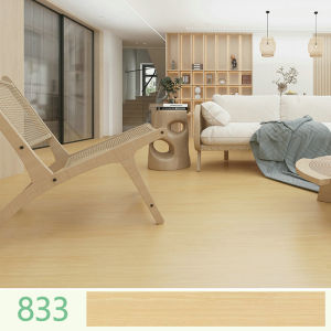 vinyl Floor Stickers Waterproof 3D Wood Grain Self-adhesive PVC 2mm thick 91X15cm modern vinyl tiles For Flooring Decoration