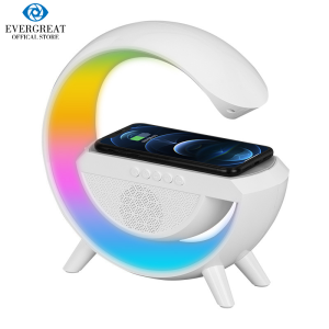 Wireless Charge Portable Multi-Function Phone Wireless Charging RGB Night Light LED Wireless Speaker