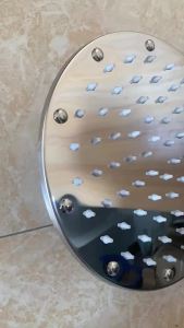 Stainless Steel High Pressure Silicone Shower Head 4 Port