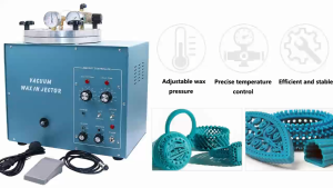 PHYHOO Digital Wax Vacuum Wax Injection Machine 510W Machine for Jewelry Making Waxing Processing