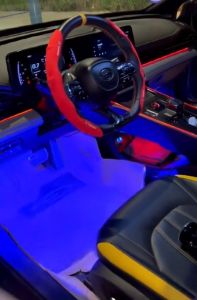 Đèn led trang trí xe hơi chuyển đổi màu | Điều khiển từ xa bằng REMOTE